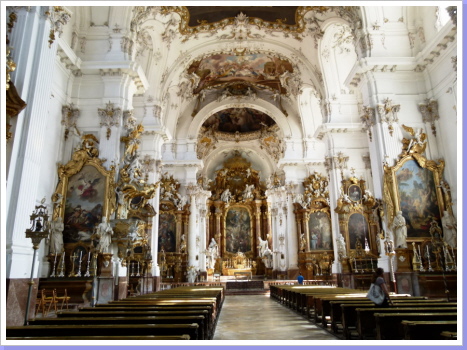 Dießen, Marienmünster Innenansicht Dießen, Marienmünster Innenansicht