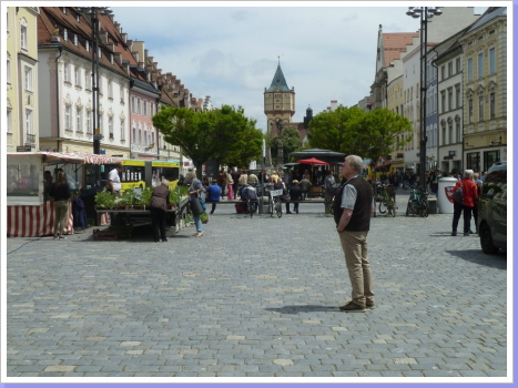 Ludwigsplatz m. Wasserturm Ludwigsplatz m. Wasserturm