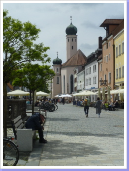 Theresienplatz, Jesuitenkirche Theresienplatz, Jesuitenkirche