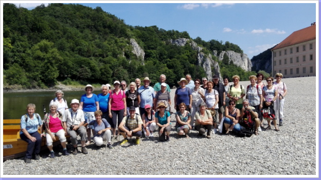 Gruppenbild in Weltenburg Gruppenbild in Weltenburg