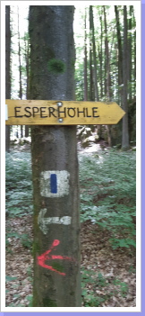 Beschilderung Esperhöhl Beschilderung Esperhöhl